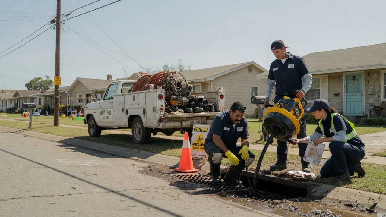 Drain Cleaning in Bayside, TX near me